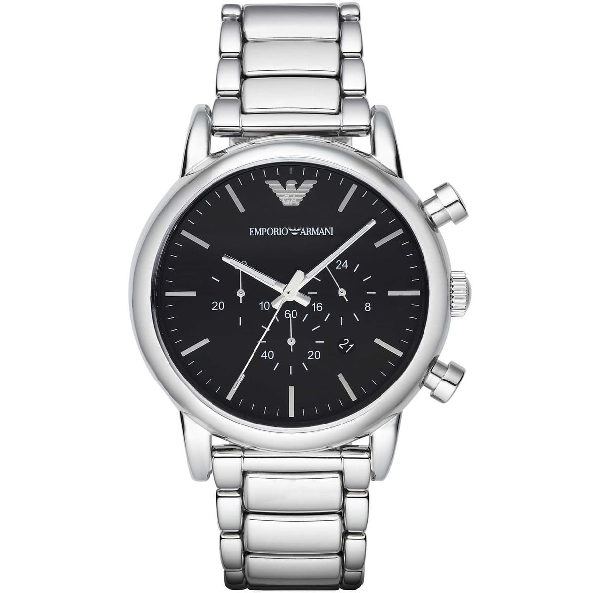 Emporio Armani AR1894 Chronograph Quartz Stainless Steel Chain Men’s Watch
