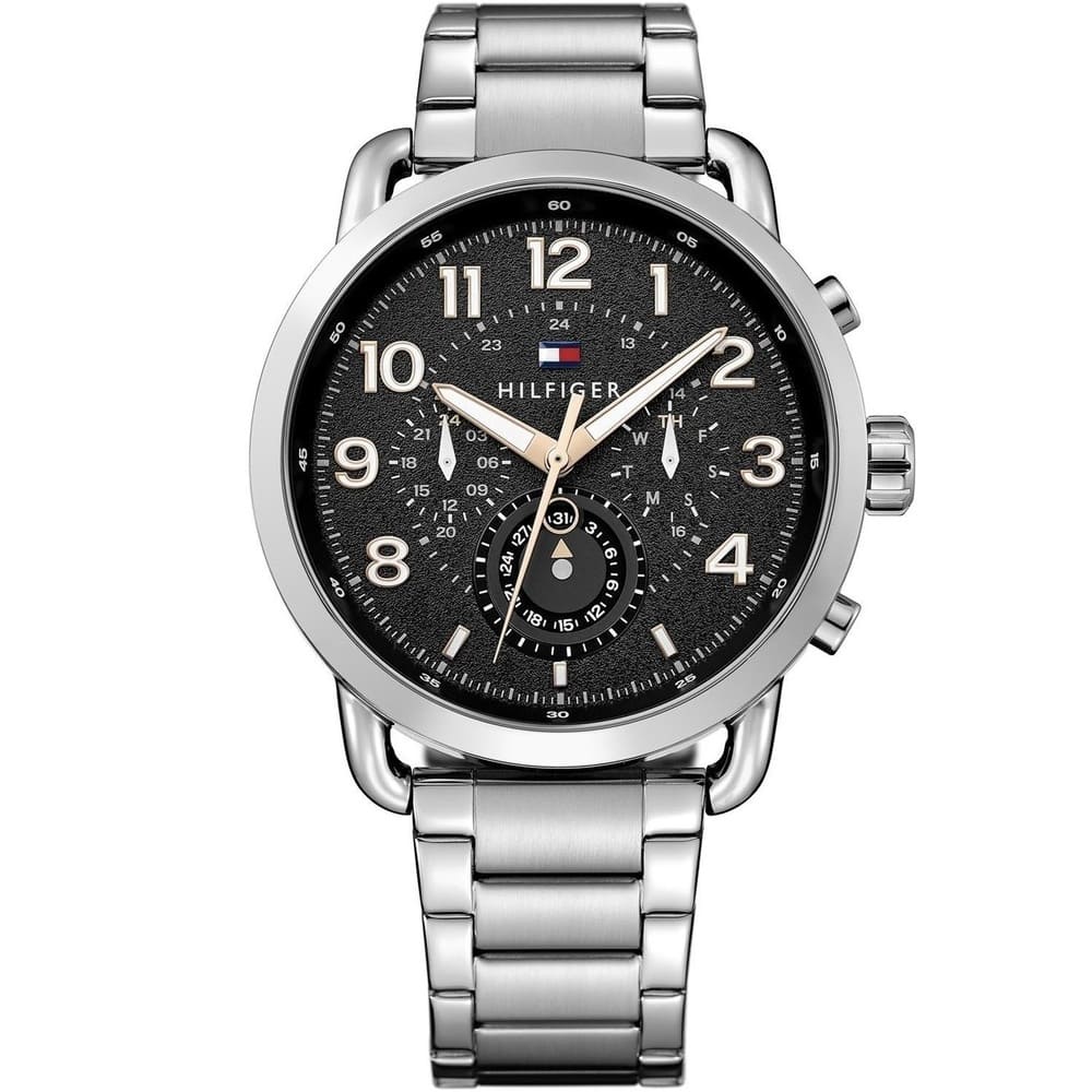 Tommy Hil-figer 1791422 Chronograph Quartz Stainless Steel Chain Men’s Watch