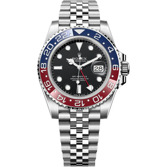 Rolex GMT-Master II ( ref. 126710BLRO-0001 ) 40mm "Pepsi Edition" Jubilee Bracelet 1:1 Swiss Grade Men’s Watch