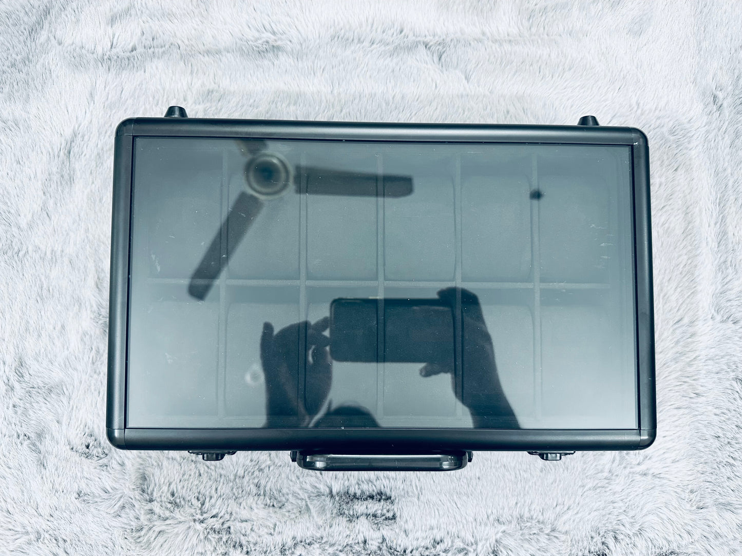 Aluminium Box 12 Slot Black