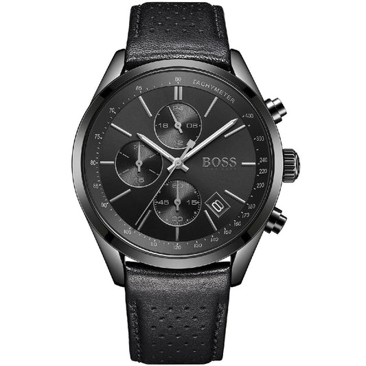 Hugo Boss HB1513474 Chronograph Quartz Genuine Leather Strap Men’s Watch