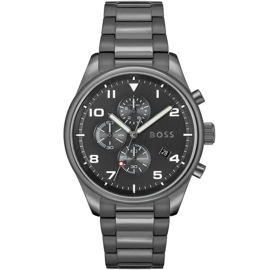 Hugo Boss View HB1513991 Chronograph Quartz Stainless Steel Chain Men’s Watch
