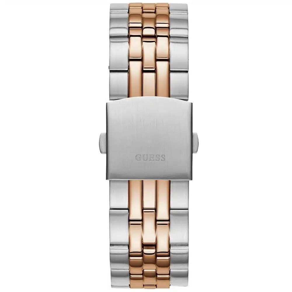 Guess Odyssey W1107G3 Chronograph Quartz Blue Dial Two-Tone Stainless Steel Chain Men’s Watch