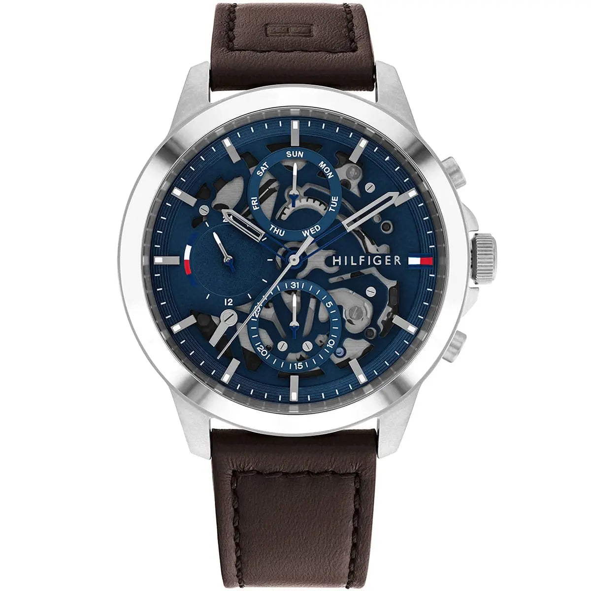 Tommy Hilfiger 1710476 Chronograph Quartz Genuine Leather Strap Men’s Watch