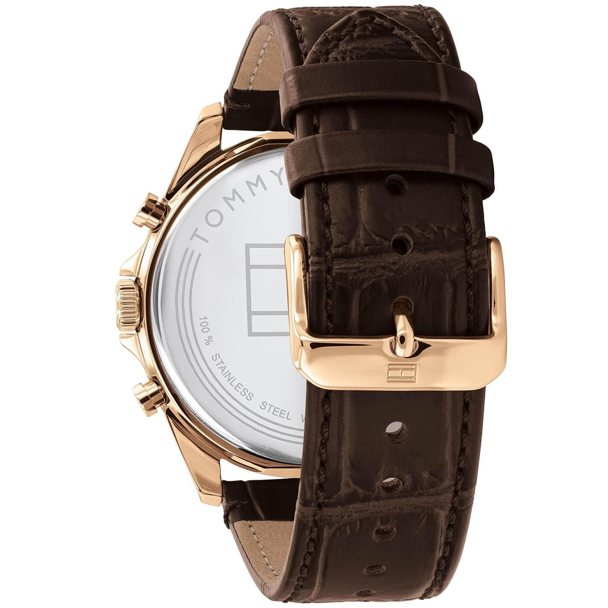 Tommy Hilfiger Baker TH1710453 Chronograph Quartz Genuine Leather Strap Men’s Watch