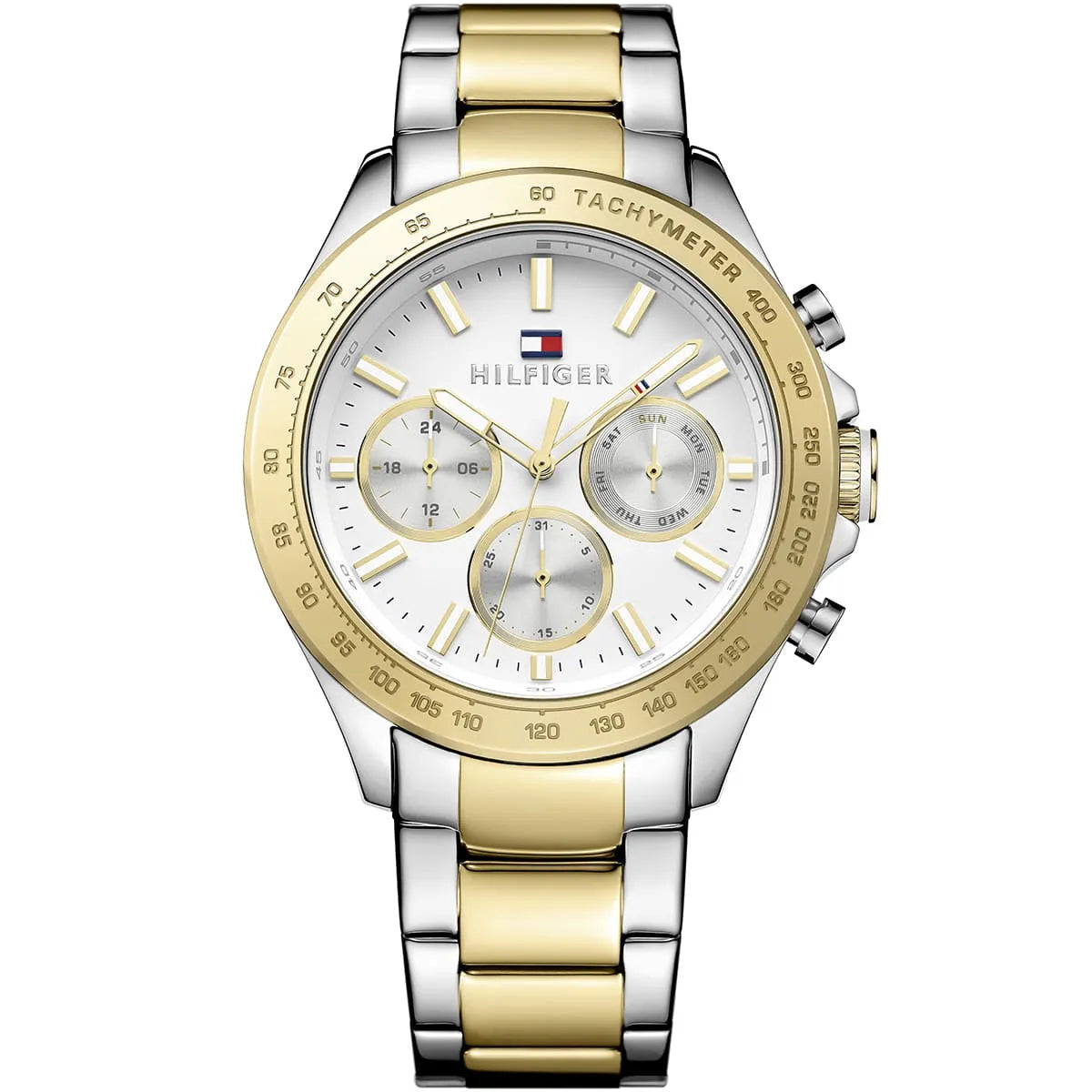 Tommy Hil-figer 1791226 Chronograph Quartz Stainless Steel Chain Men’s Watch