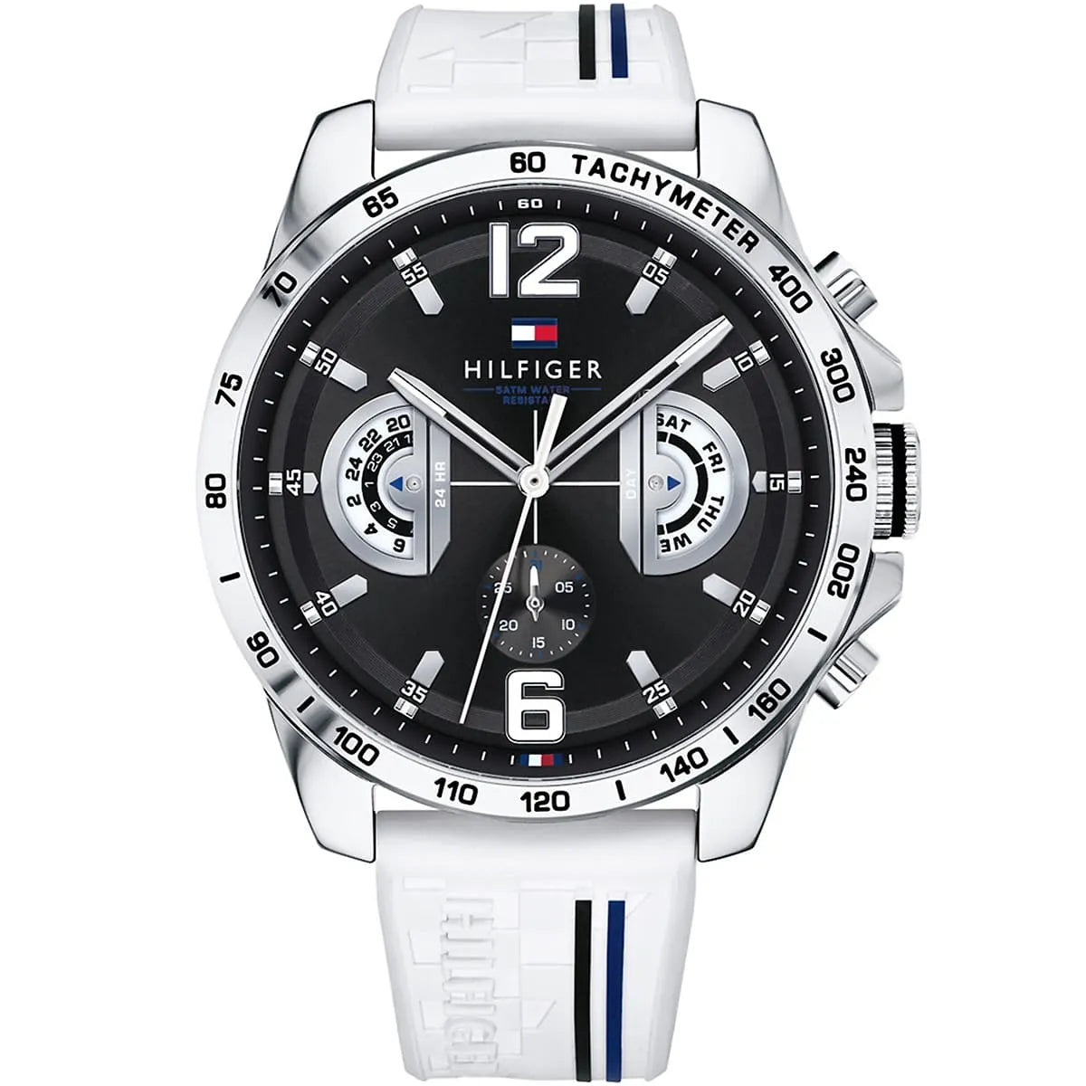 Tommy Hilfiger 1791475 Chronograph Quartz Silicon Strap Men’s Watch