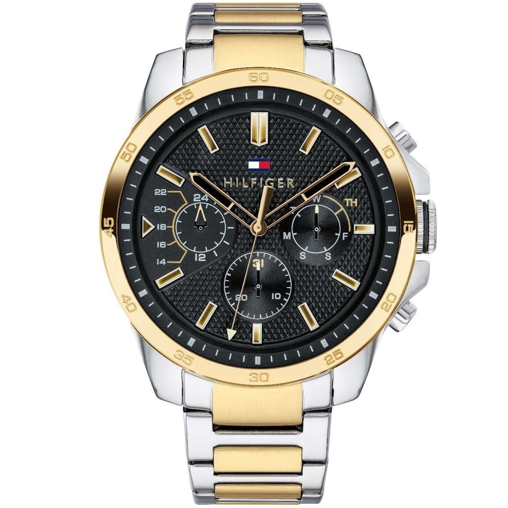 Tommy Hil-figer 1791559 Chronograph Quartz Stainless Steel Chain Men’s Watch