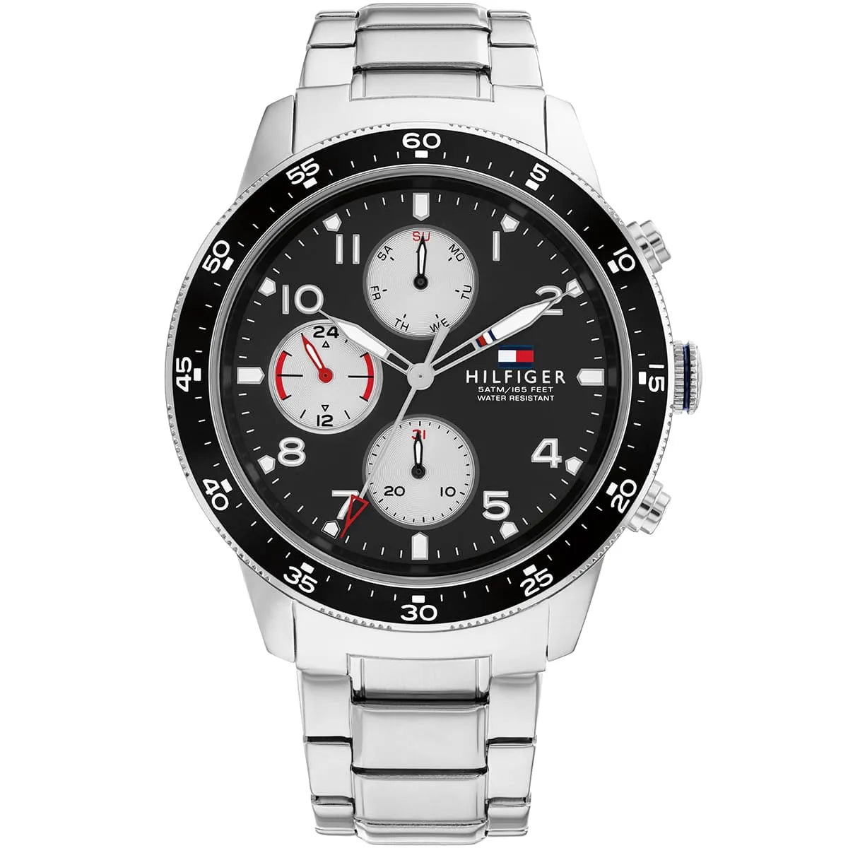 Tommy Hil-figer 1791950 Chronograph Quartz Stainless Steel Chain Men’s Watch