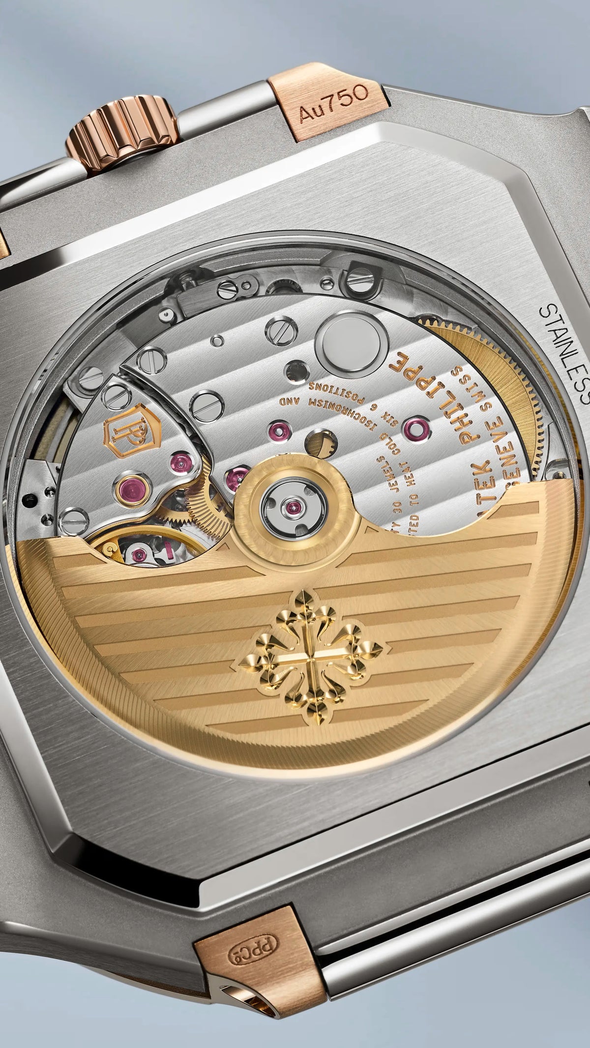 Patek Philippe Cubitus ( ref. 5821/1AR-001 ) 45mm Two-Tone Blue Dial Swiss 1:1 Mirror Grade Men’s Watch