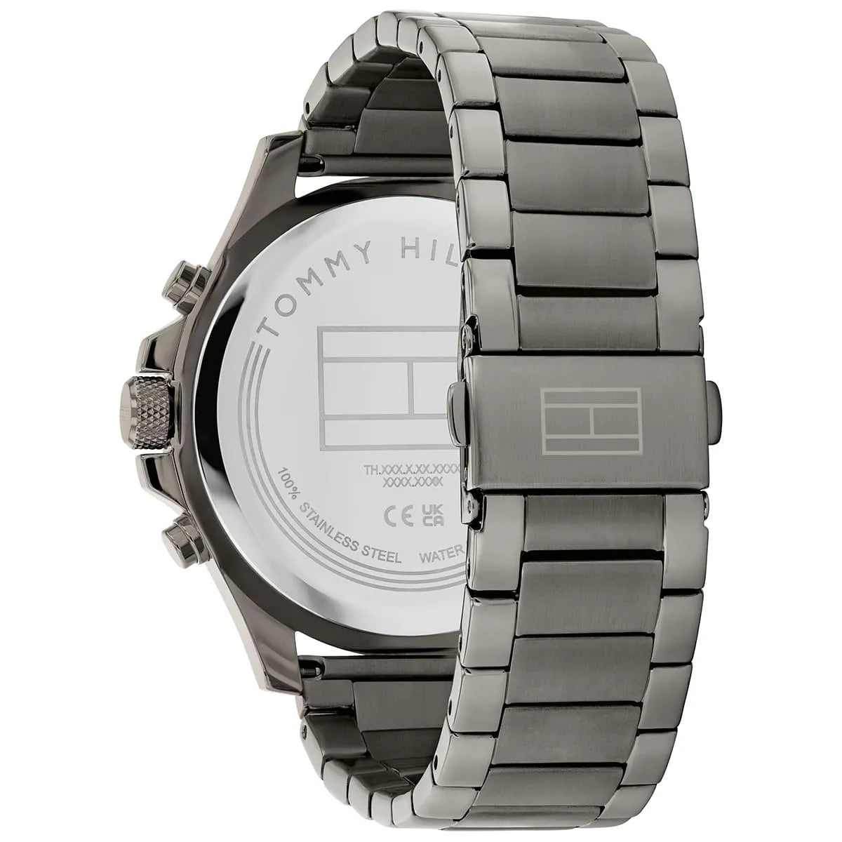 Tommy Hil-figer Bryan TH1792115 Green Dial Chronograph Quartz Stainless Steel Chain Men’s Watch