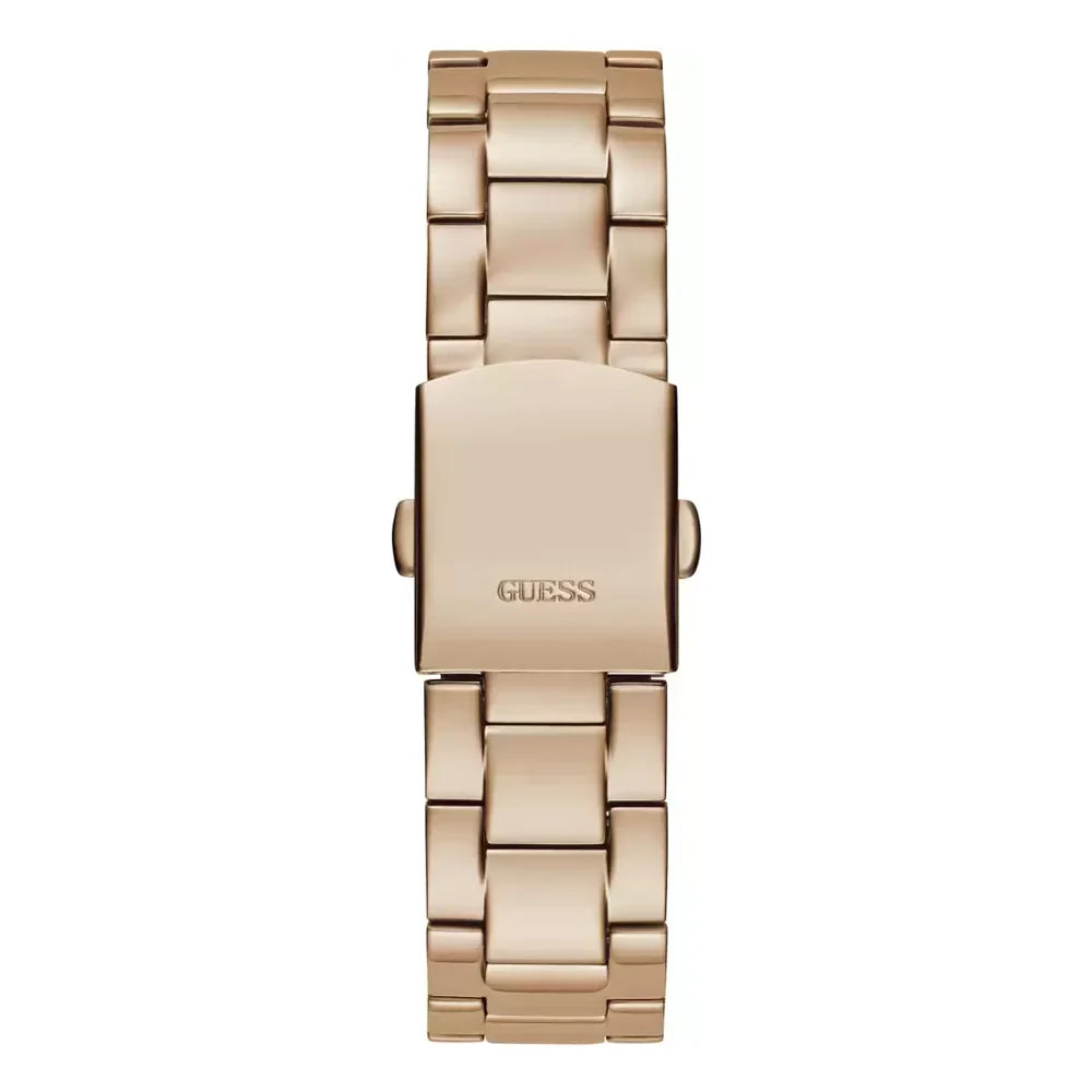 Guess Eclipse GW0314L3 Chronograph Quartz Full Rose Gold -Tone Stainless Steel Chain Lady's Watch