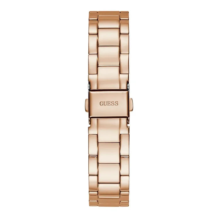 Guess Trend GW0307L3 Quartz Rose Gold Dial Stainless Steel Chain Ladies Watch