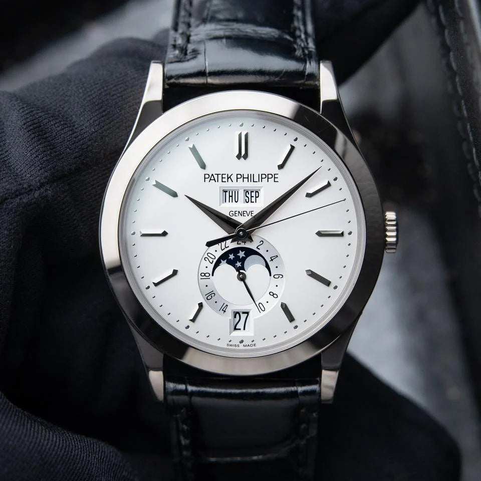 Patek Philippe Complications (ref.5396G-011) 39mm Annual Calendar Moon Phases Swiss 1:1 Mirror Grade Men’s Watch