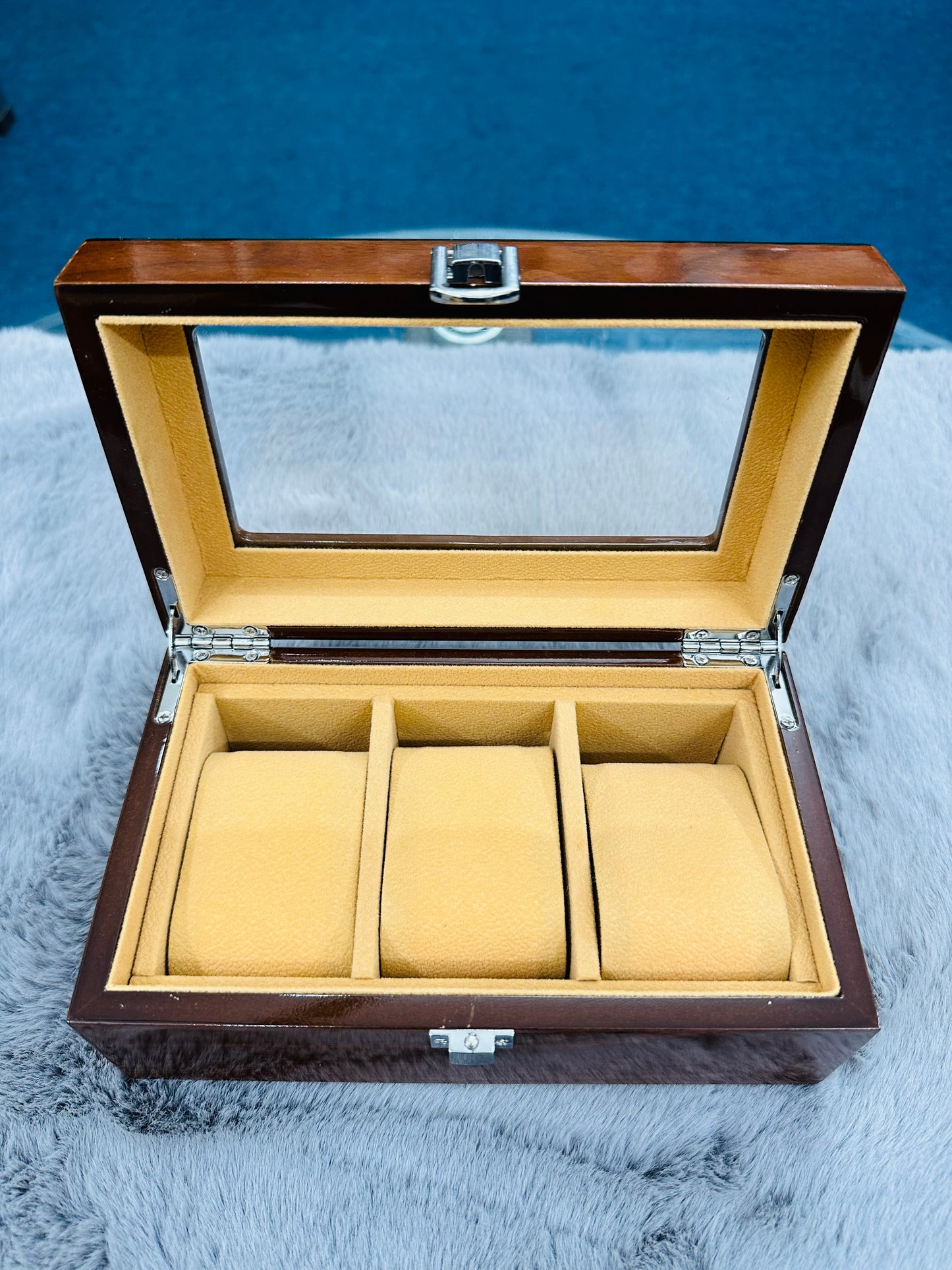 Wooden Box 3 Slot