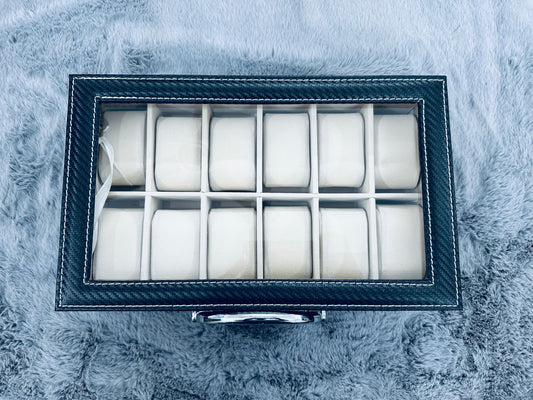 PU Leather Box 12 Slot