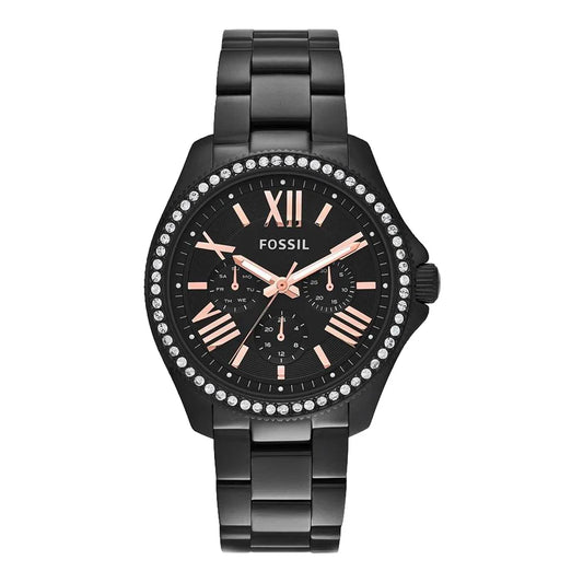 Fossil Cecile AM4522 Quartz Chronograph Stainless Steel Chain Women’s Watch