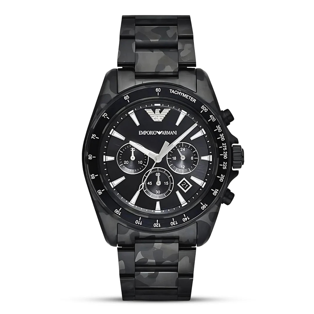 Emporio Armani AR11027 Chronograph Quartz Stainless Steel Chain Men’s Watch