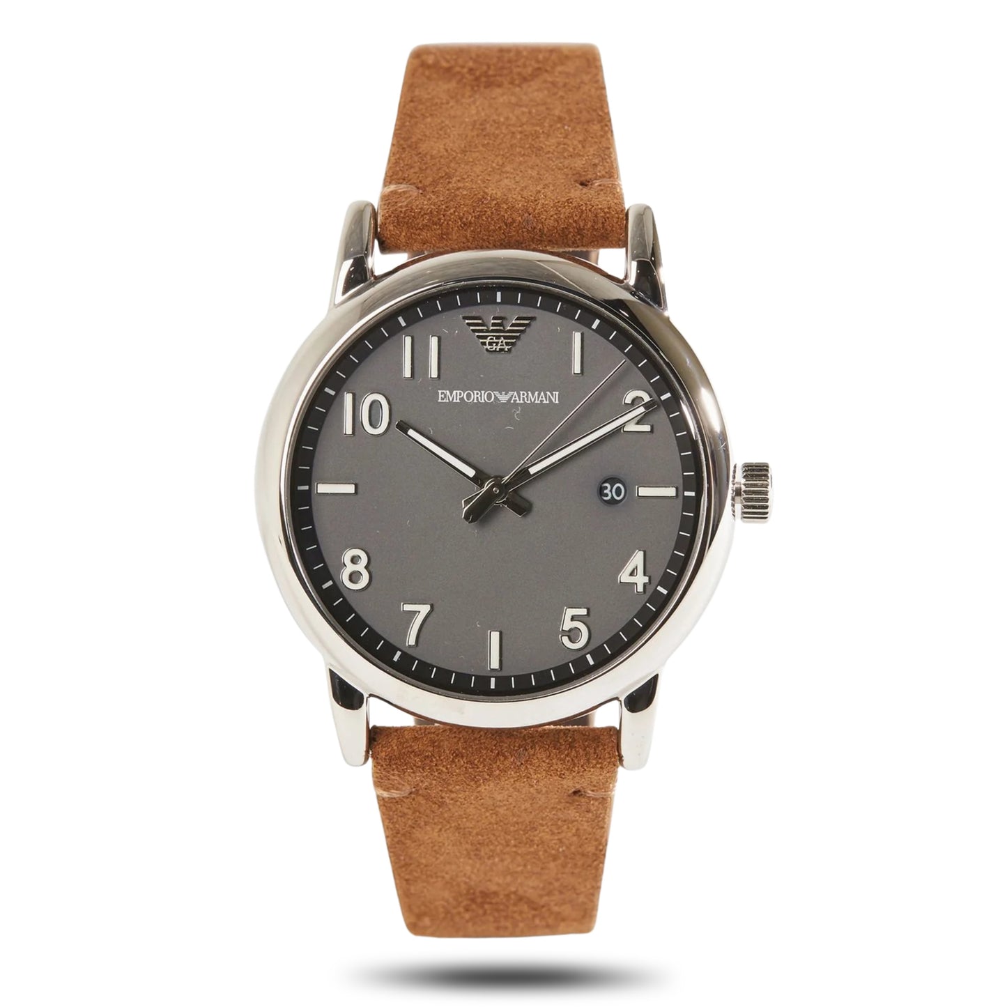 Emporio Armani AR11070 Chronograph Quartz Genuine Leather Men’s Watch