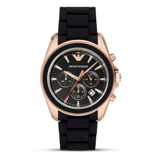 Emporio Armani AR6066 Chronograph Quartz Stainless Steel Chain Men’s Watch