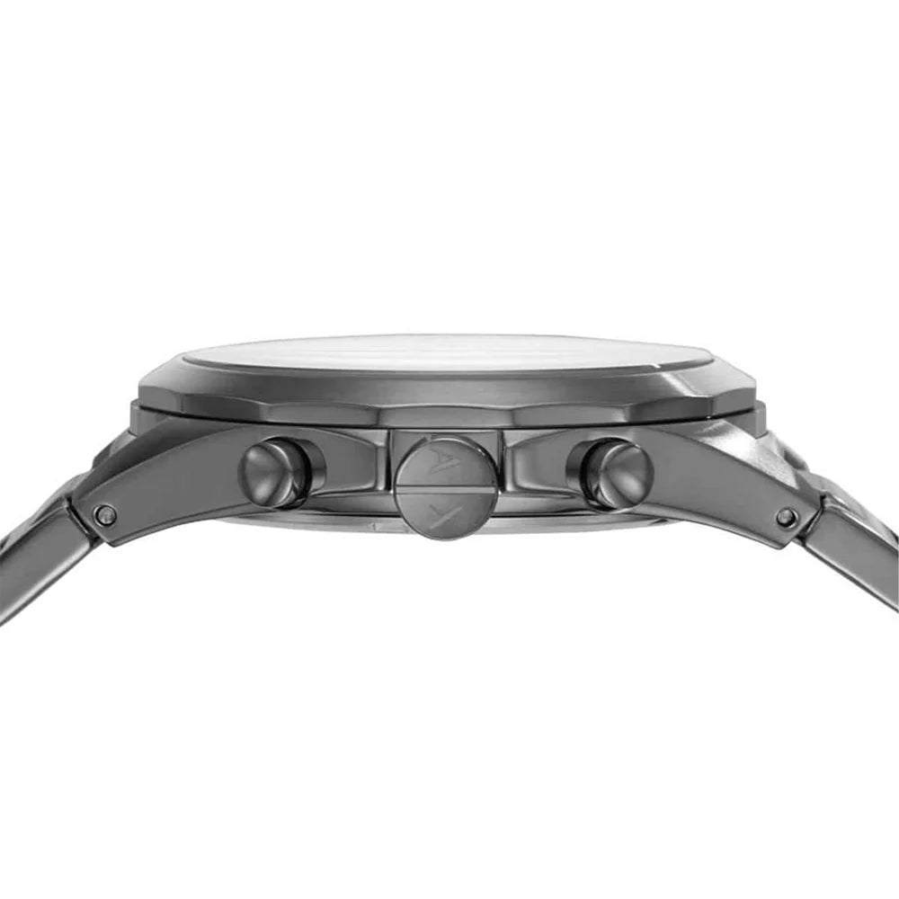 Armani Exchange Drexler AX2603 Chronograph Quartz Full Gray-Tone Stainless Steel Chain Men’s Watch
