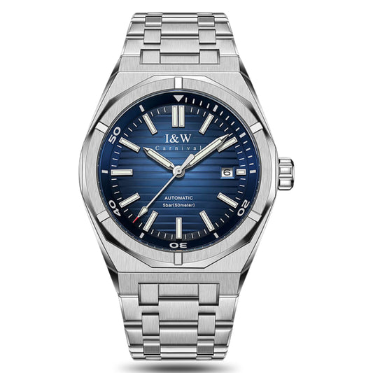 I&W Carnival 711G Automatic Stainless Steel Chain Men’s Watch