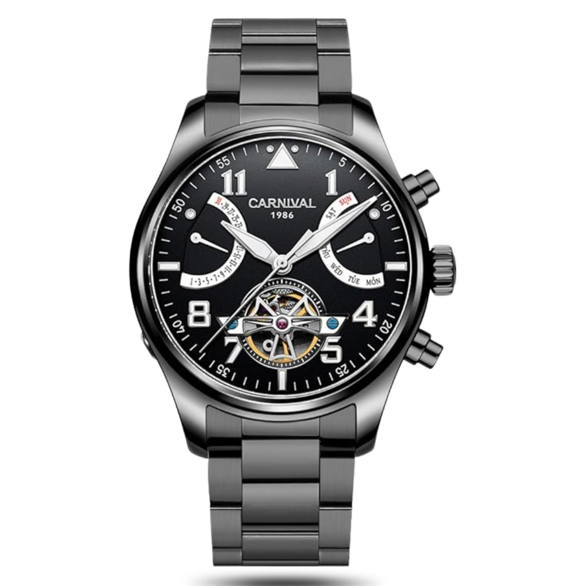 Carnival 8783g Automatic Stainless Steel Chain Men’s Watch