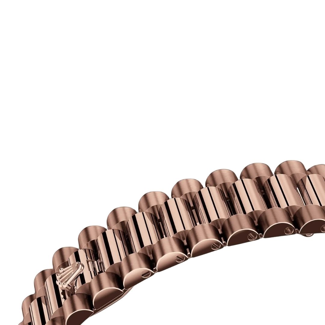 Rolex Day-Date Oyster Everose Gold ( ref. m228235-0045 ) 40mm Automatic "Eisenkiesel Dial" President Bracelet 1:1 Swiss Grade Men’s Watch