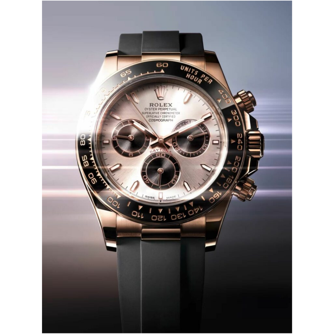 Rolex Daytona Oyster Perpetual Cosmograph ( ref. m126515ln-0006 ) 40mm "Everose Gold" 1:1 Swiss Grade Men’s Watch