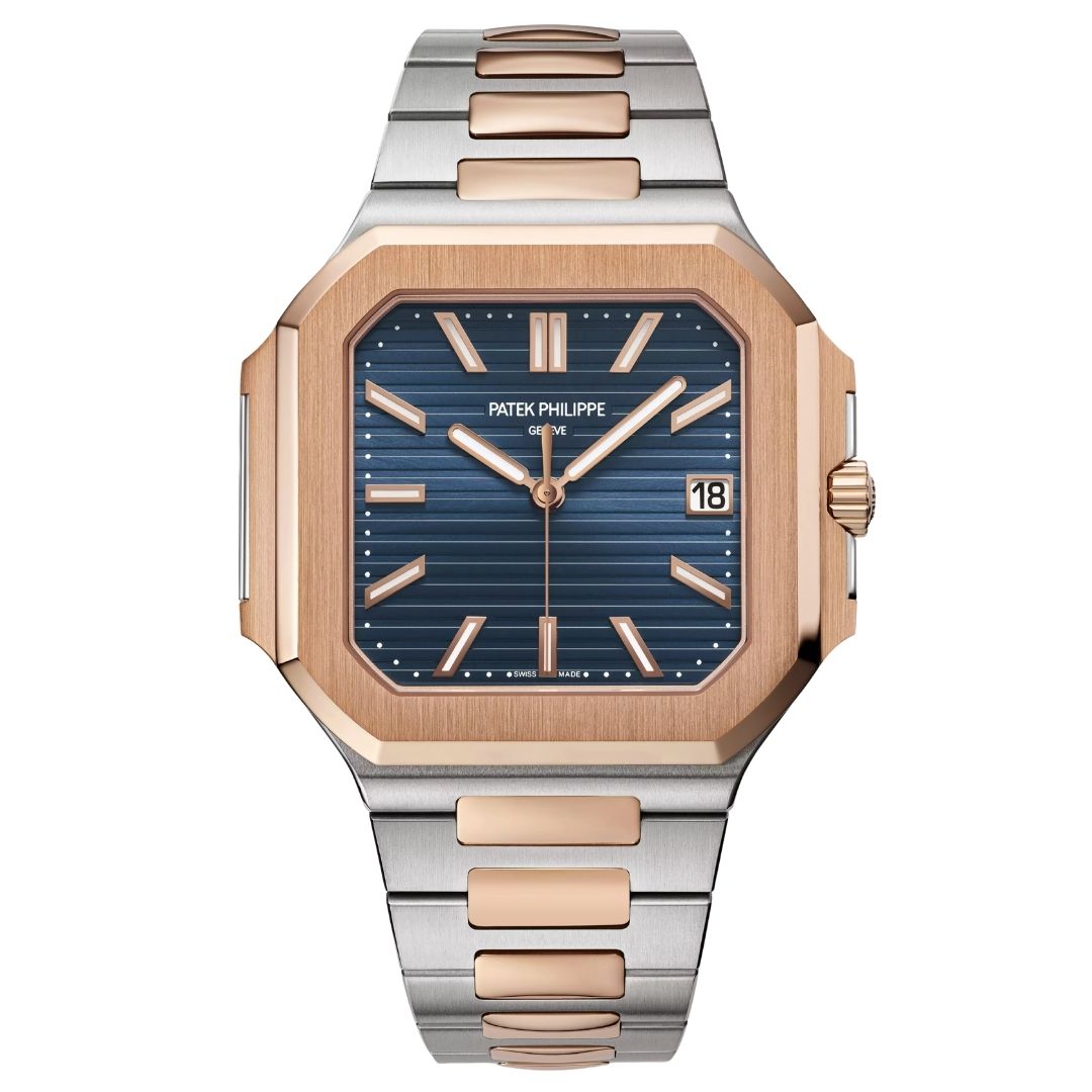 Patek Philippe Cubitus ( ref. 5821/1AR-001 ) 45mm Two-Tone Blue Dial Swiss 1:1 Mirror Grade Men’s Watch