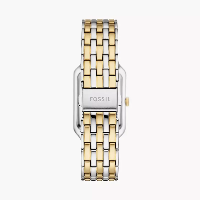 Fossil Raquel ES5305 Quartz Mother Of Pearl Dial Stainless Steel Chain Women’s Watch
