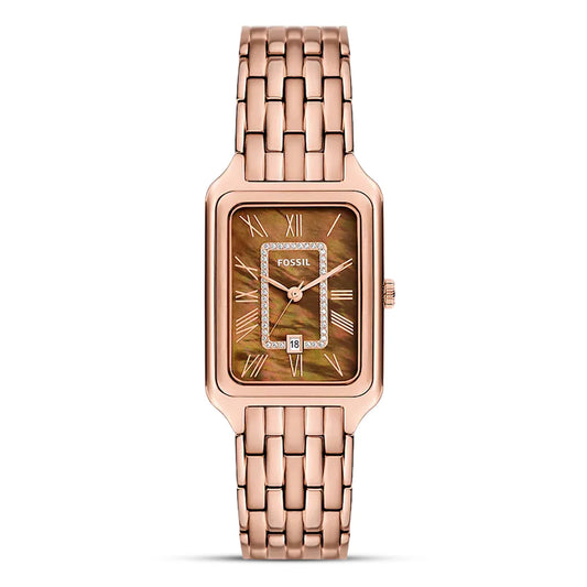 Fossil Raquel ES5323 Quartz Stainless Steel Chain Women’s Watch