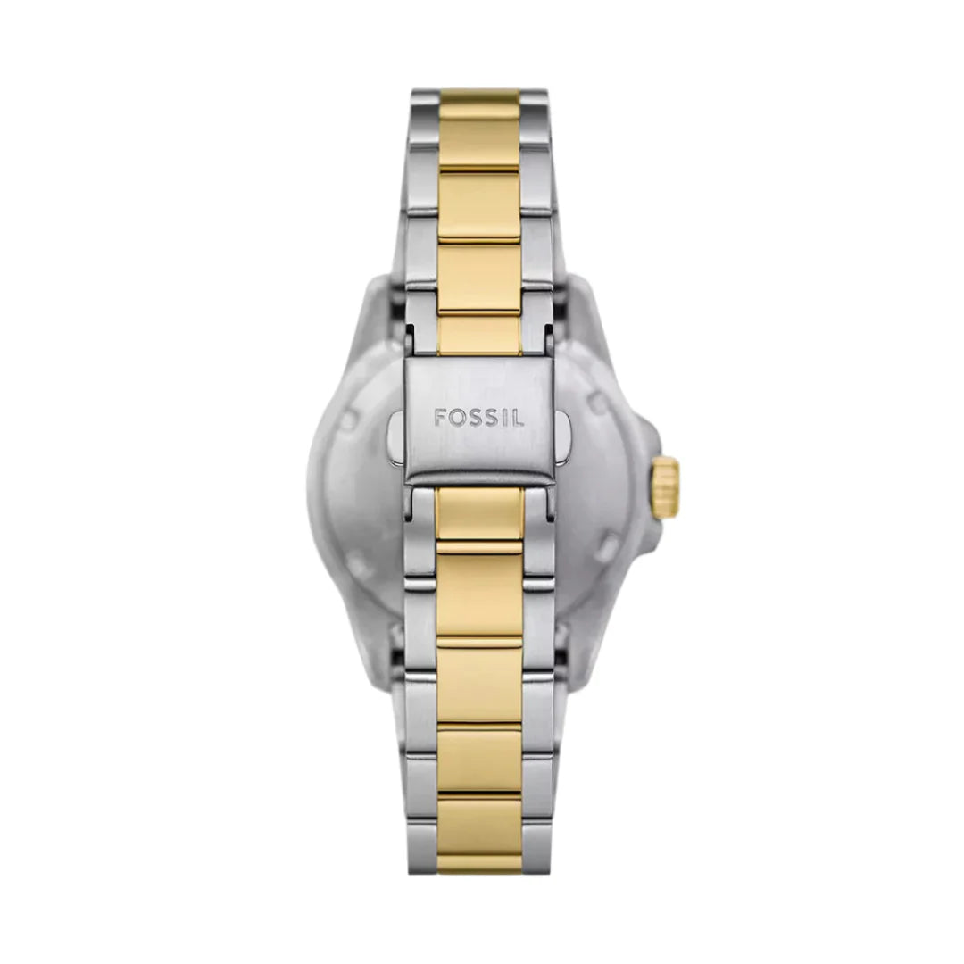 Fossil Blue Dive ES5349 Quartz Two-Tone Stainless Steel Chain Lady’s Watch