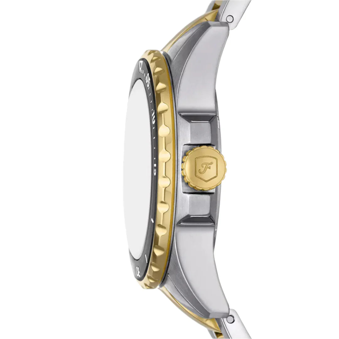 Fossil Blue Dive ES5349 Quartz Two-Tone Stainless Steel Chain Lady’s Watch