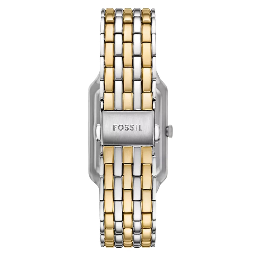 Fossil Raquel ES5399 Quartz Sun-Moon Multifunction Two-Tone Stainless Steel Lady’s Watch