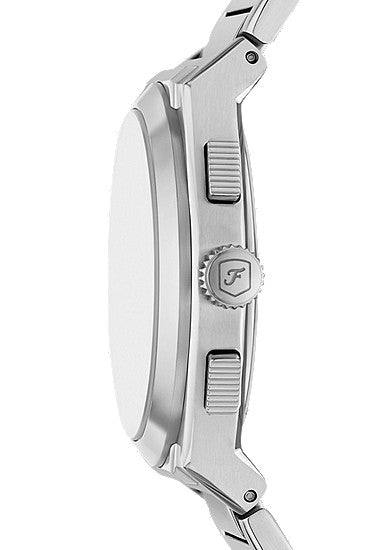 Fossil Everett FS6105 Chronograph Quartz Tiffany Blue Stainless Steel Chain Men’s Watch