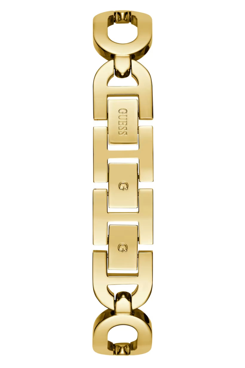 Guess Empower GW0759L2 Quartz Full Golden-Tone Stainless Steel "G-Shape links Bracelet" Lady's Watch