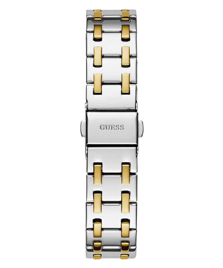 Guess Desire GW0770L4 Quartz Black Dial Silver & Golden-Tone Stainless Steel Chain Lady's Watch