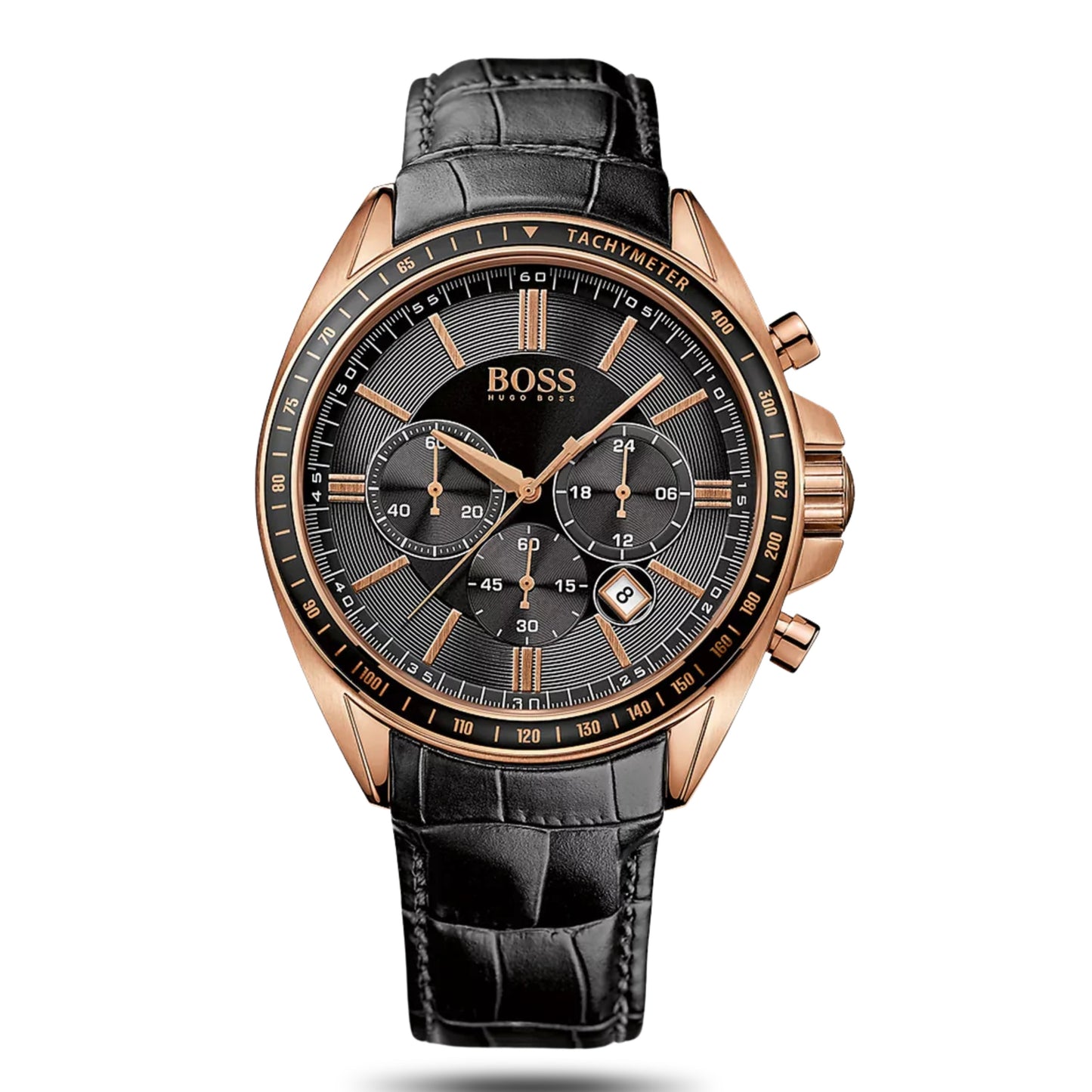 Hugo Boss HB1513092 Chronograph Quartz Genuine Leather Strap Men’s Watch