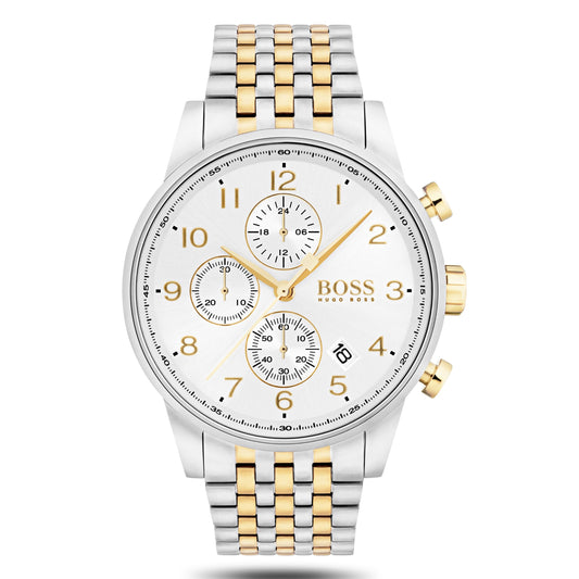 Hugo Boss HB1513499 Chronograph Quartz Stainless Steel Chain Men’s Watch