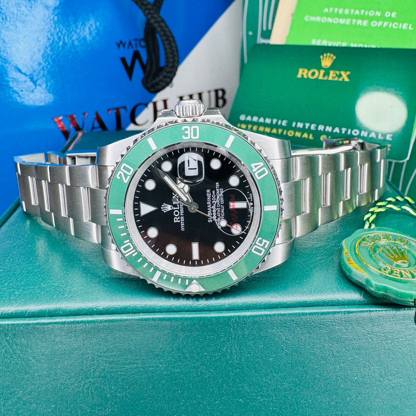 Rolex Submariner Starbucks Automatic Stainless Steel Men’s Chain Watch