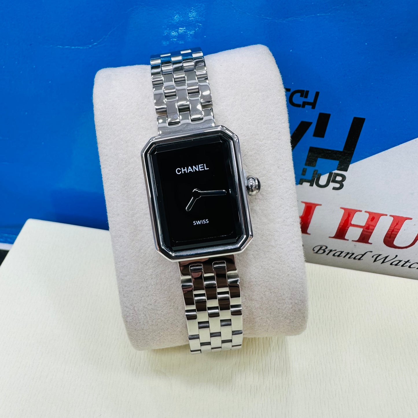 Chanel Premiere Silver Quartz Stainless Steel Chain Lady’s Watch