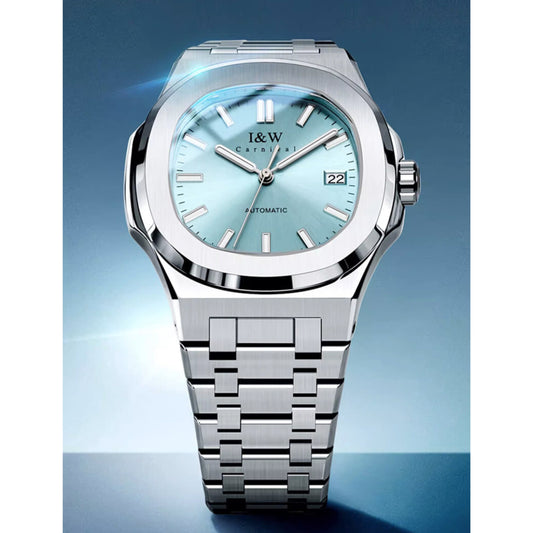 I&W Carnival 750G Automatic Stainless Steel Chain Men’s Watch
