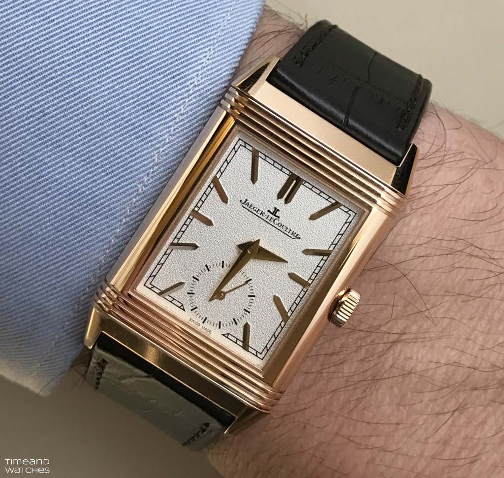 Jaeger-LeCoultre Ref Q3902420 Reverso Tribute Duo Swiss 1:1 Mirror Grade Men’s Watch