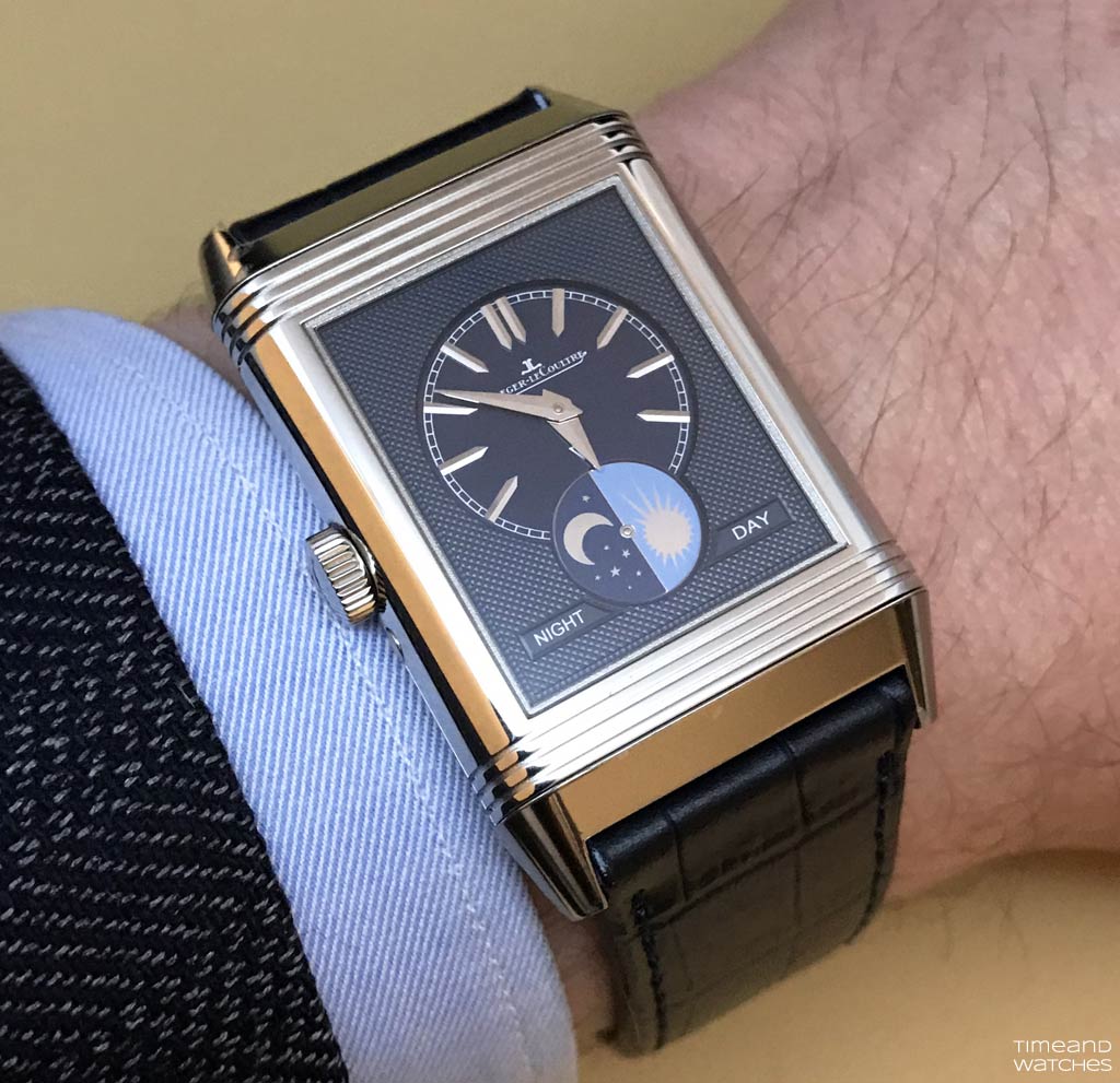 Jaeger-LeCoultre Ref Q3902420 Reverso Tribute Duo Swiss 1:1 Mirror Grade Men’s Watch