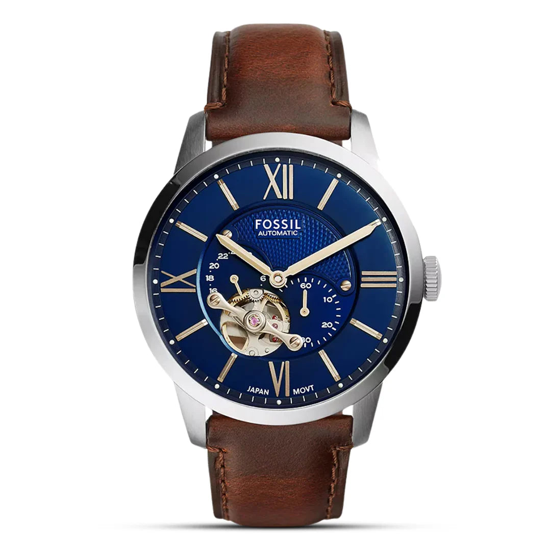 Fossil ME3110 Automatic Genuine Leather Strap Men’s Watch