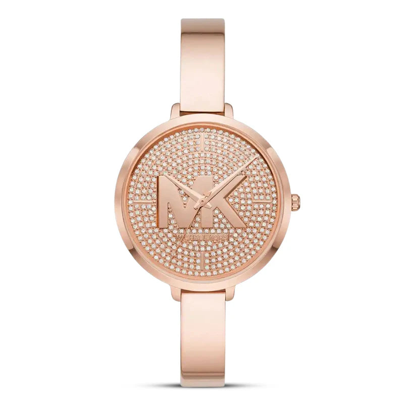 Michael Kors Charley Pavé MK4433 Rose Gold-Tone Quartz Stainless Steel Women’s Watch