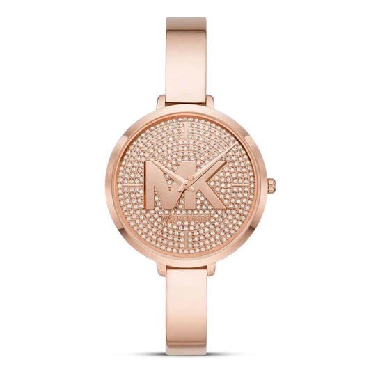Michael Kors Charley Pavé MK4433 Rose Gold-Tone Quartz Stainless Steel Women’s Watch