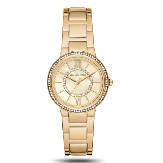 Michael Kors Lauryn MK4490 Quartz Stainless Steel Chain Gold-Tone Ladies Watch