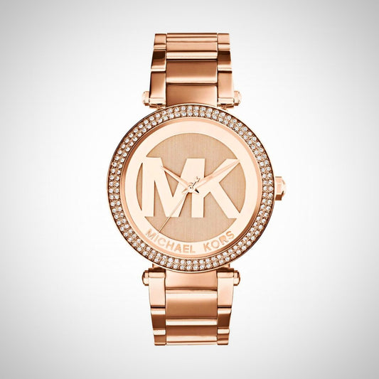 Michael Kors Parker MK5865 Chronograph Quartz Stainless Steel Chain Ladies Watch